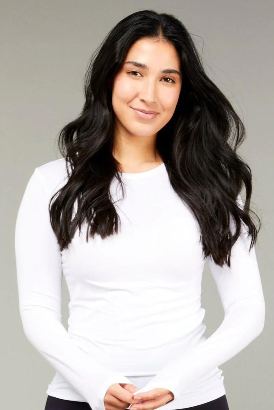 Tani - High Neck Long Sleeve Top - Top - Silvermaple Boutique