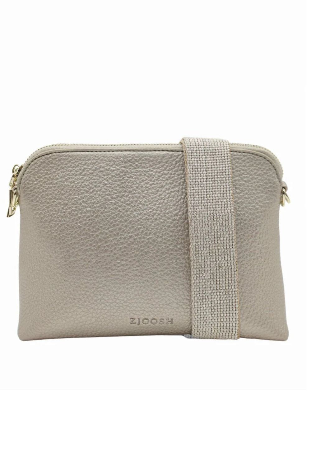 Zjoosh - Hudson Cross Body Bag | Gold - Handbags - Silvermaple Boutique