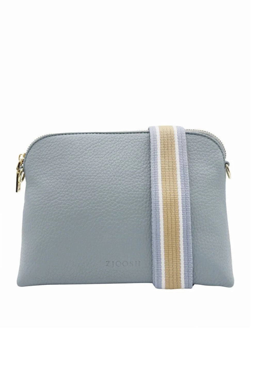 Zjoosh - Hudson Cross Body Bag | Dusty Blue - Handbags - Silvermaple Boutique