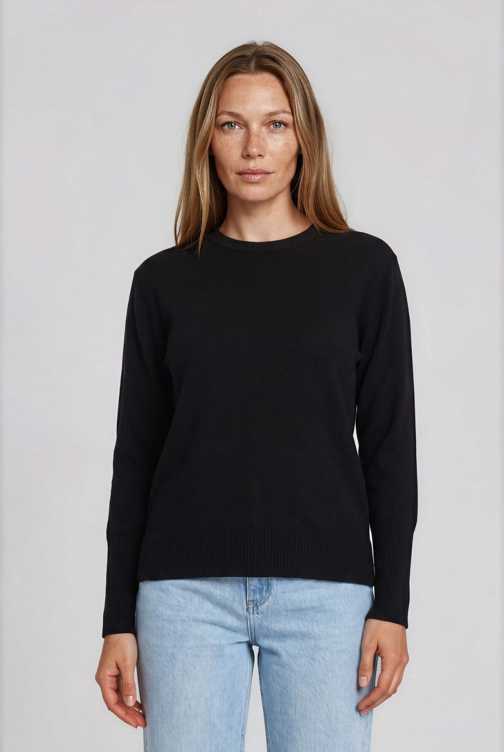 James Melbourne - James Melbourne Crew Neck Knit - Knitwear - Silvermaple Boutique