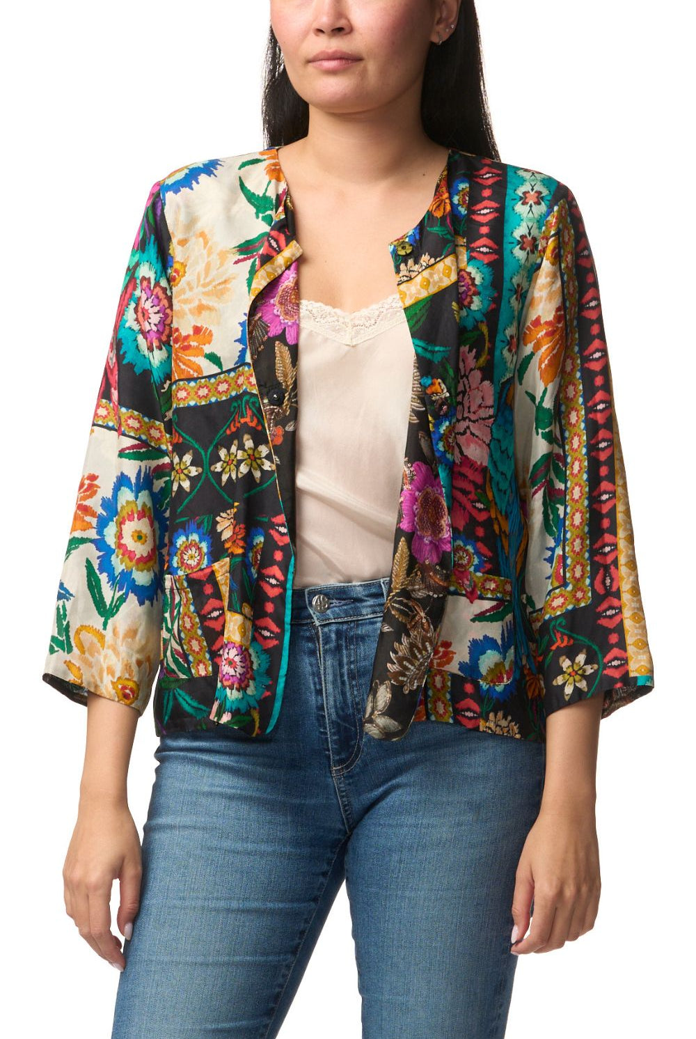 Johnny Was - Ruby Reversible Jacket | Eirene - Jacket - Silvermaple Boutique