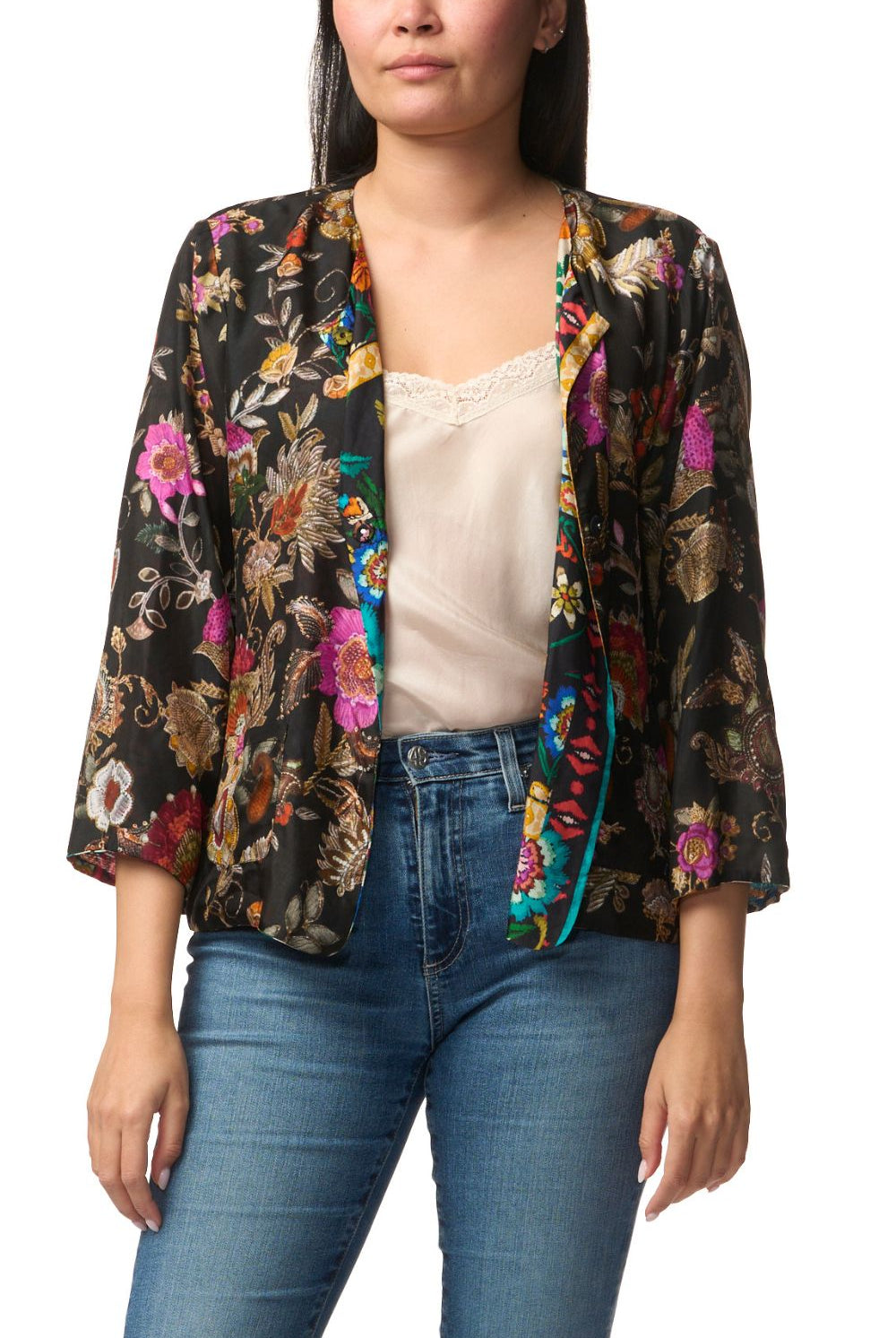 Johnny Was - Ruby Reversible Jacket | Eirene - Jacket - Silvermaple Boutique