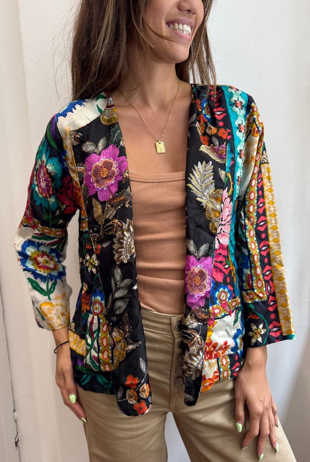 Johnny Was - Ruby Reversible Jacket | Eirene - Jacket - Silvermaple Boutique