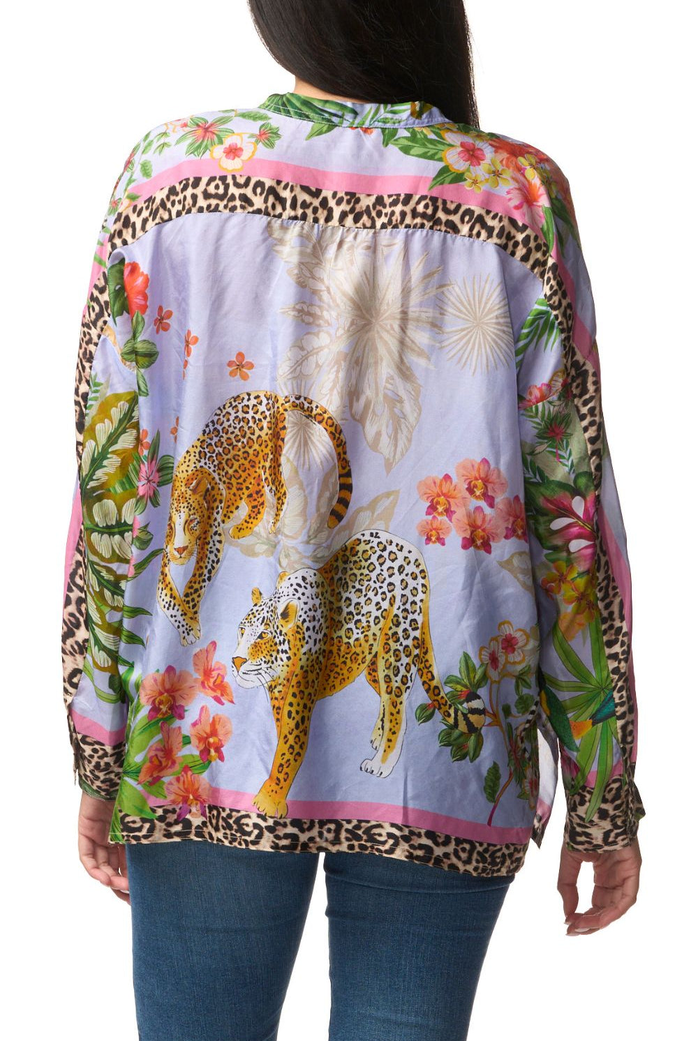 Johnny Was - The Audrey Oversized Blouse | Bellina - Blouse - Silvermaple Boutique