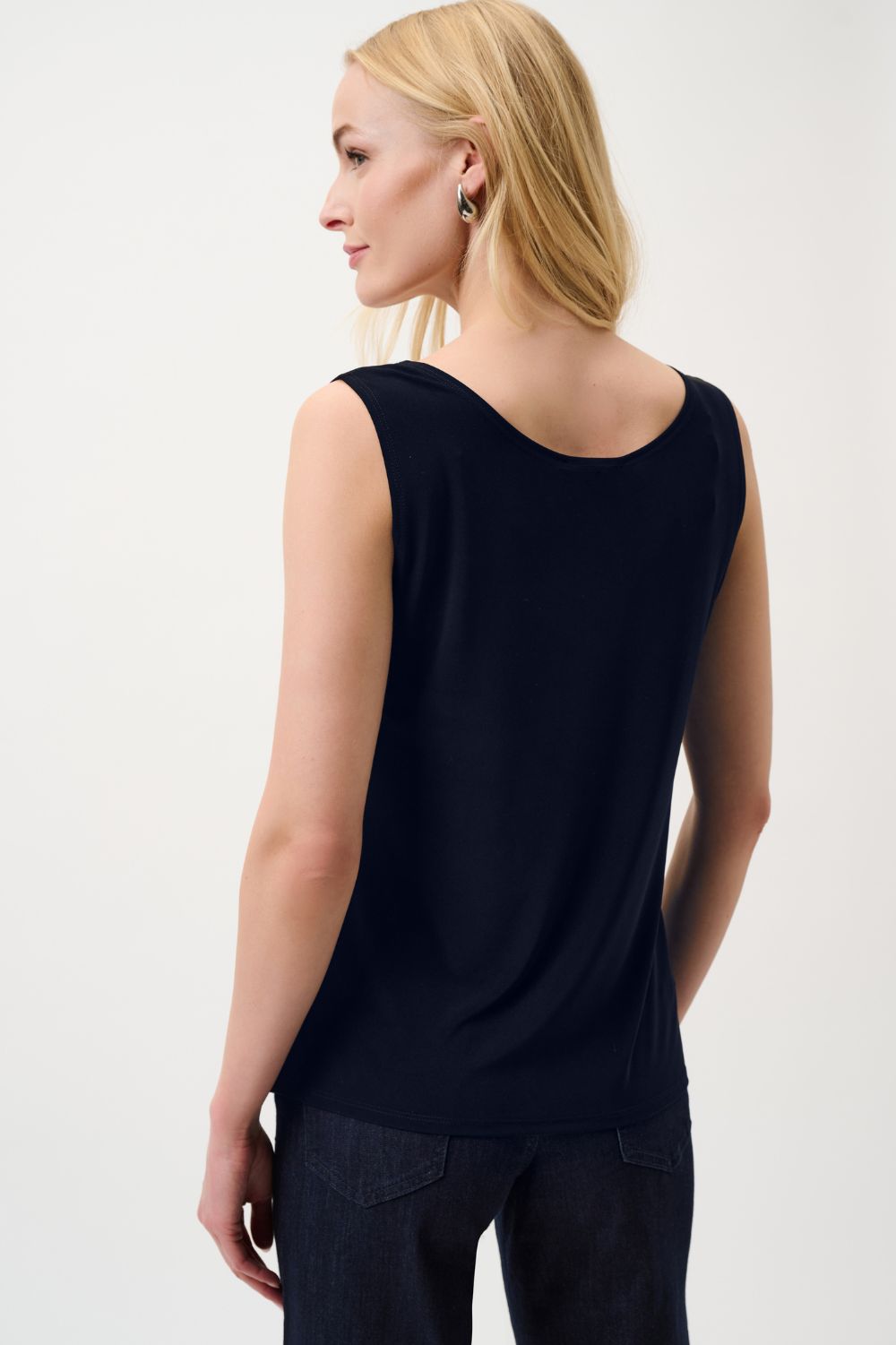 Joseph Ribkoff - Joseph Ribkoff Classic Scoop Neck Camisole | Midnight Blue - Top - Silvermaple Boutique