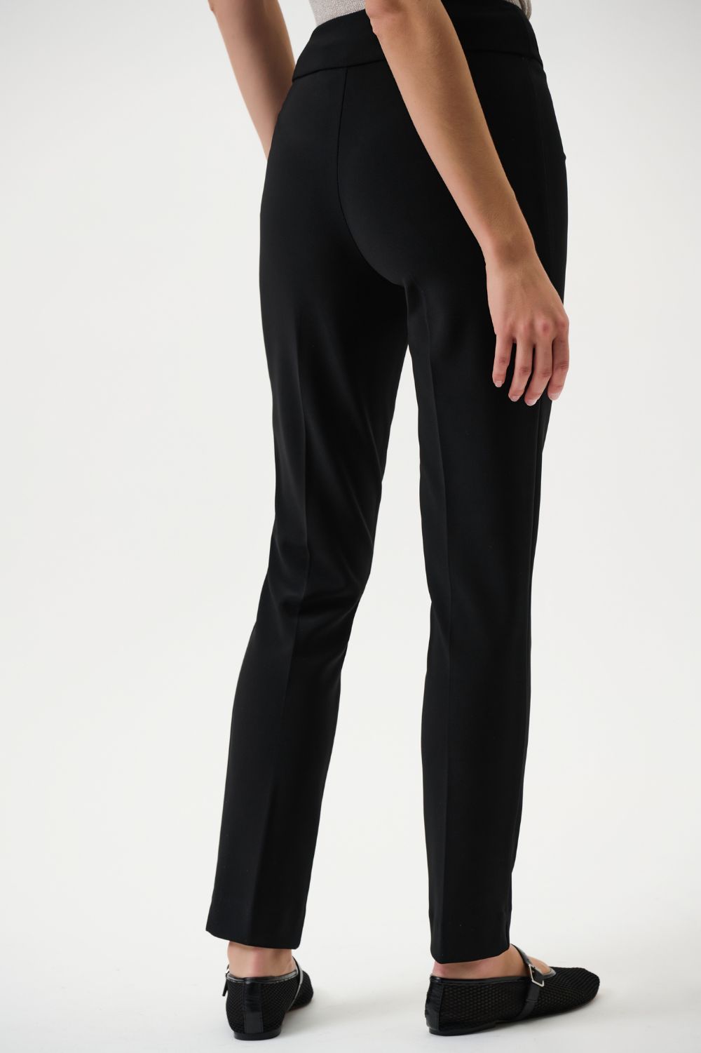 Joseph Ribkoff - Joseph Ribkoff Classic Tailored Slim Pant | Black - Pants - Silvermaple Boutique