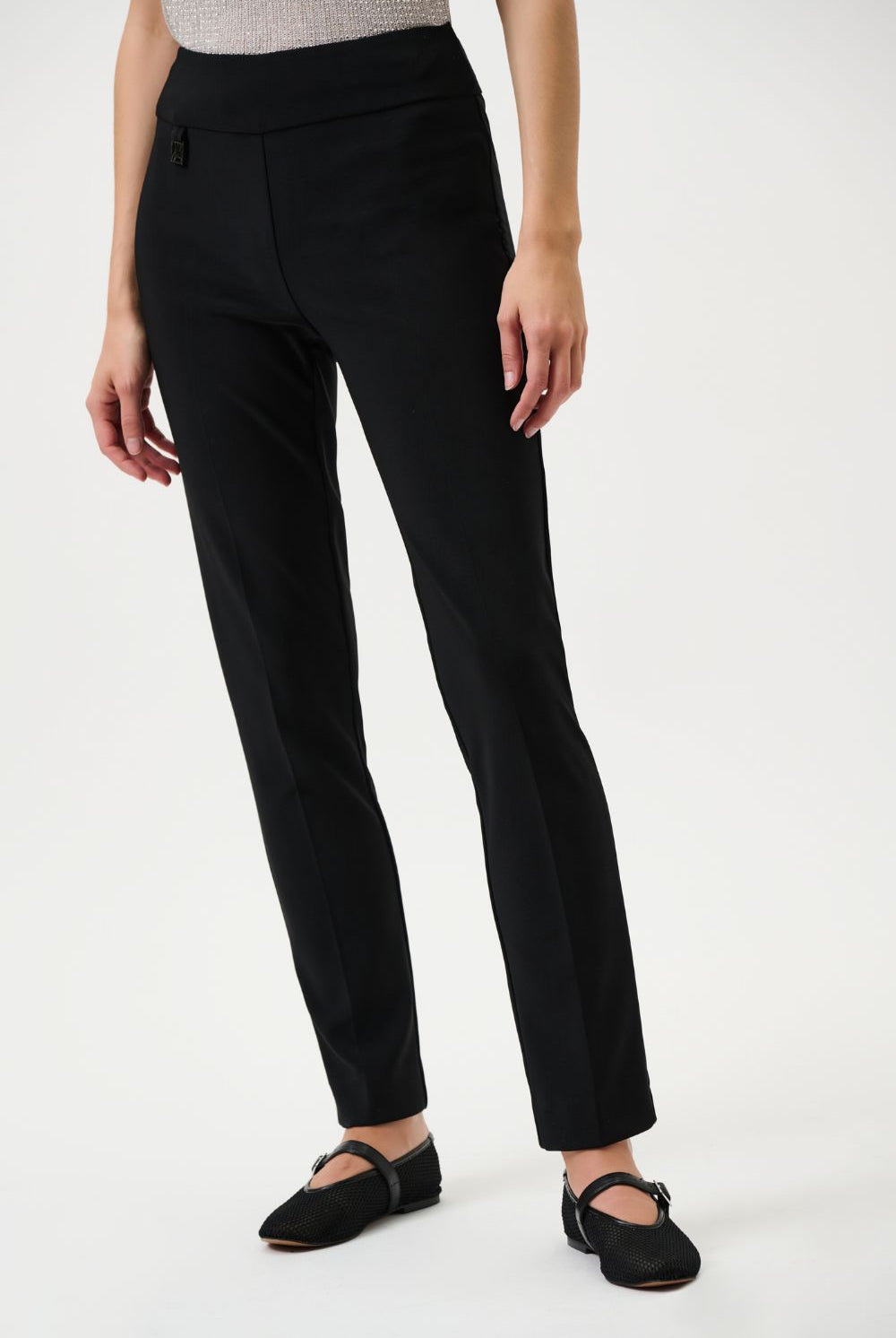 Joseph Ribkoff - Joseph Ribkoff Classic Tailored Slim Pant | Black - Pants - Silvermaple Boutique
