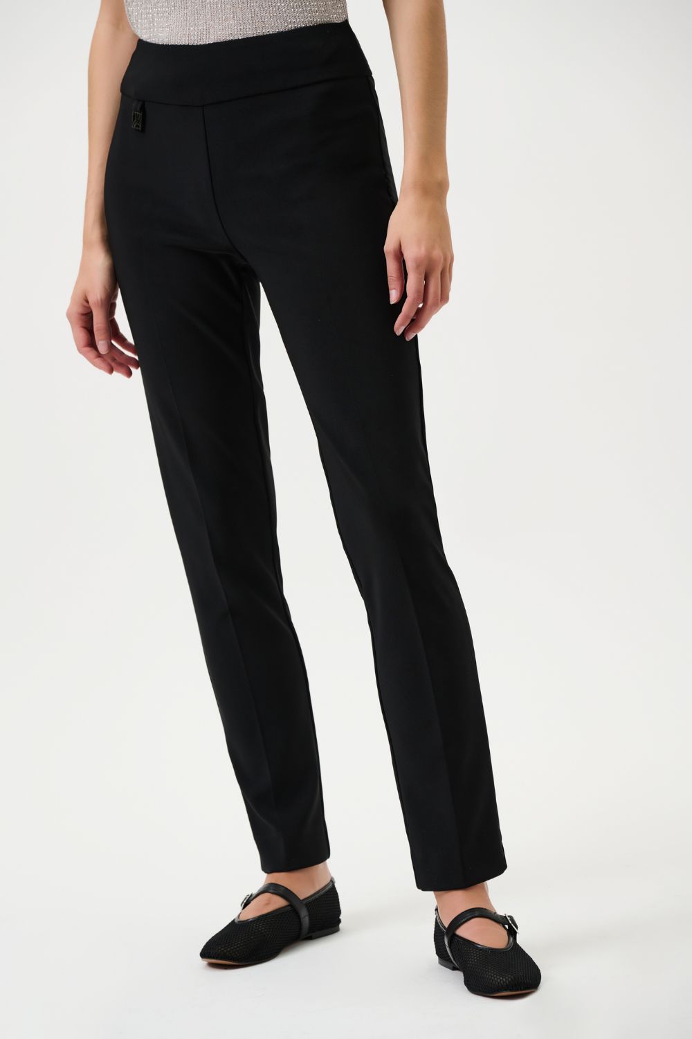 Joseph Ribkoff - Joseph Ribkoff Classic Tailored Slim Pant | Black - Pants - Silvermaple Boutique