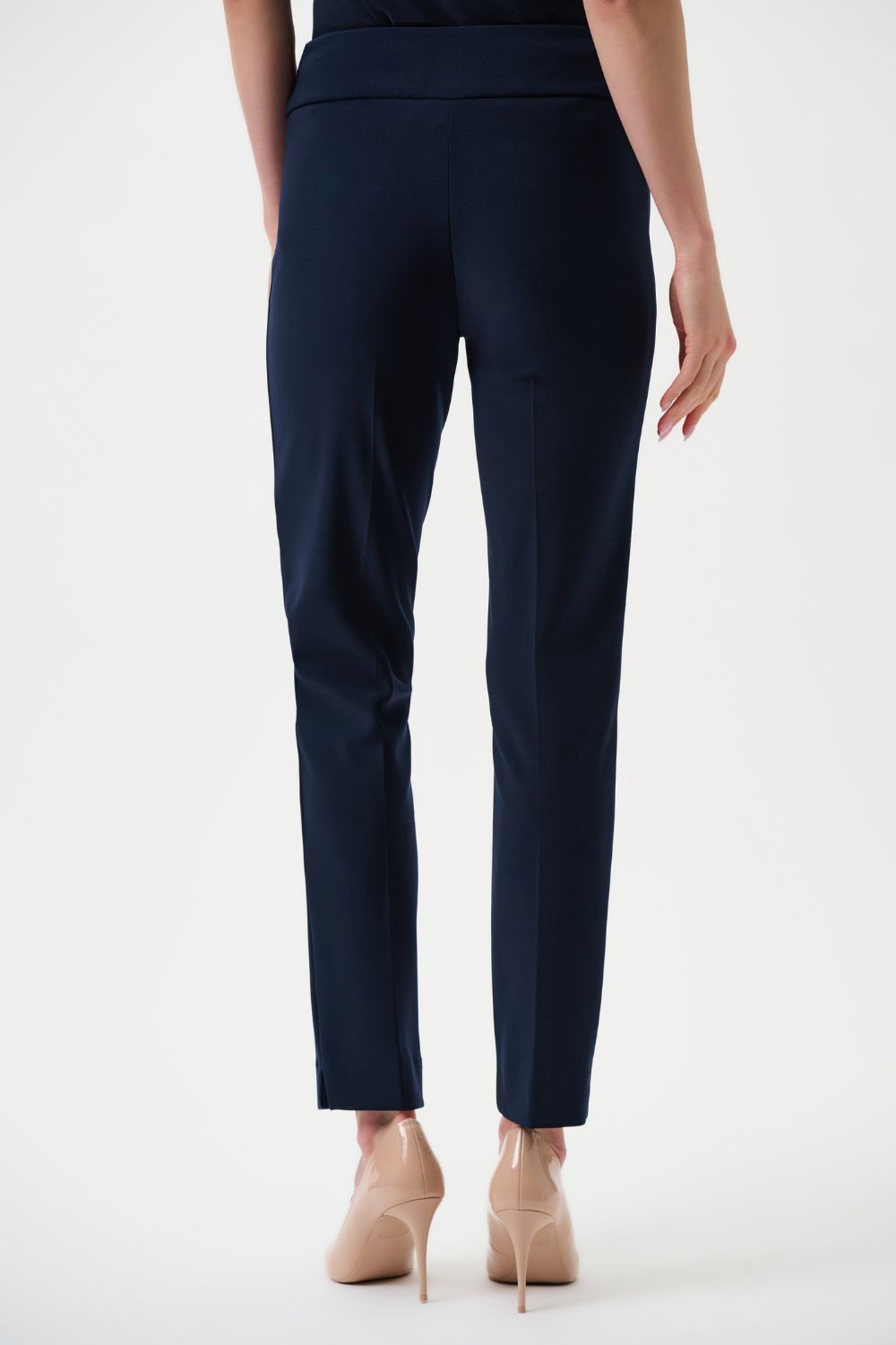 Joseph Ribkoff - Joseph Ribkoff Classic Tailored Slim Pant | Midnight Blue - Pants - Silvermaple Boutique