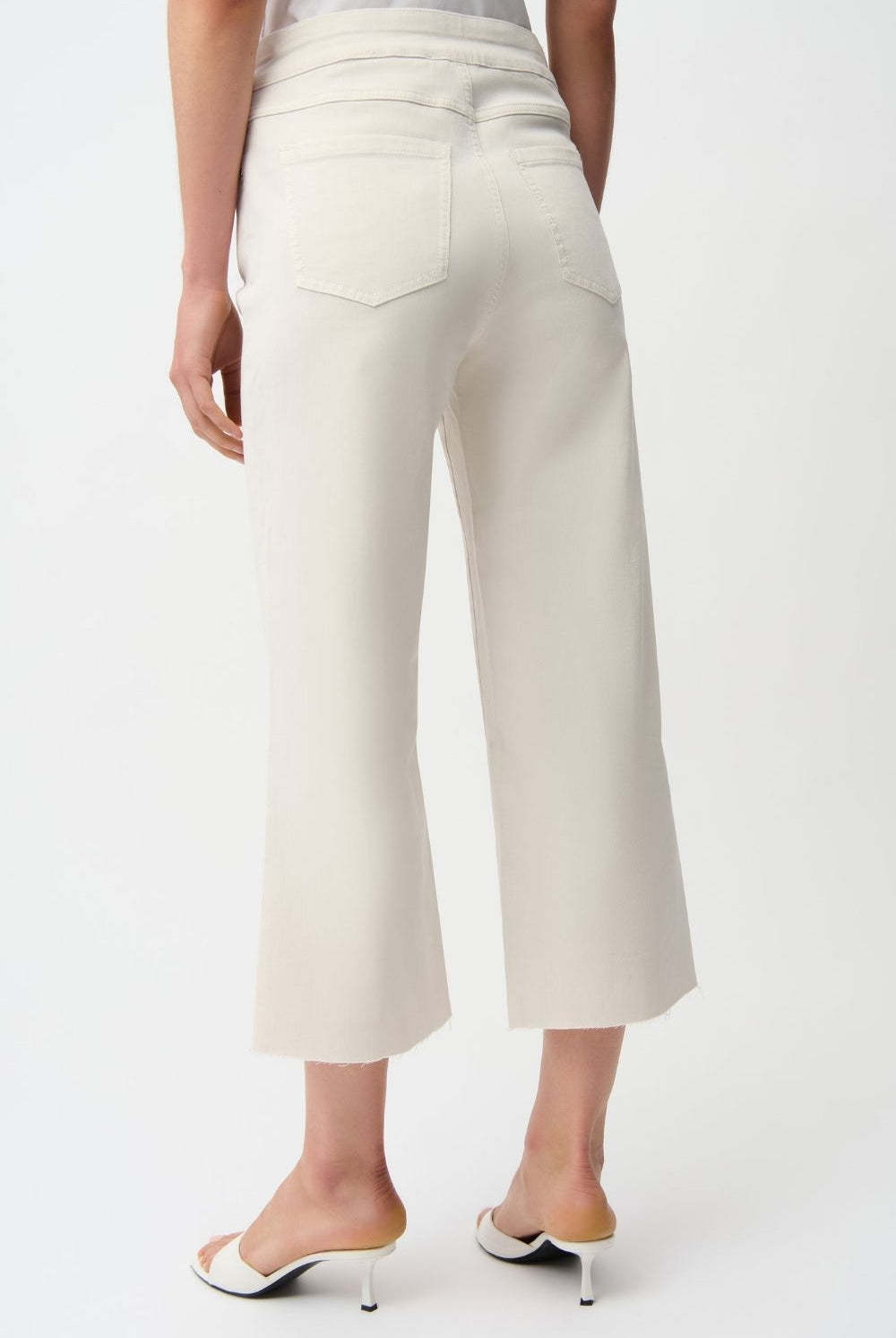 Joseph Ribkoff - Joseph Ribkoff Culotte Jeans With Rhinestones | Birch - Jeans - Silvermaple Boutique
