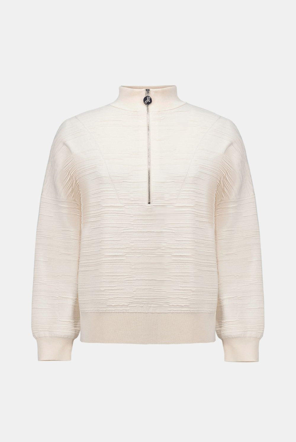 Joseph Ribkoff - Joseph Ribkoff Mock-Neck Cocoon Sweater | Birch - Sweater - Silvermaple Boutique