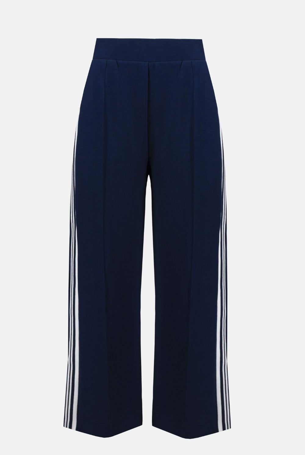 Joseph Ribkoff - Joseph Ribkoff Scuba Jersey Culottes | Indigo/Vanilla - Pants - Silvermaple Boutique