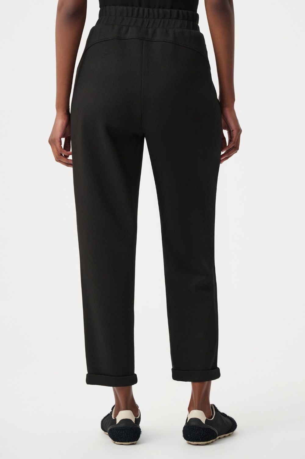 Joseph Ribkoff - Joseph Ribkoff Scuba Jersey Jogger Pants | Black - Pants - Silvermaple Boutique