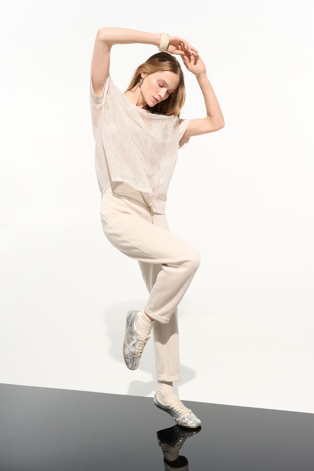 Joseph Ribkoff - Joseph Ribkoff Scuba Jersey Jogger Pants | Moonstone - Pants - Silvermaple Boutique