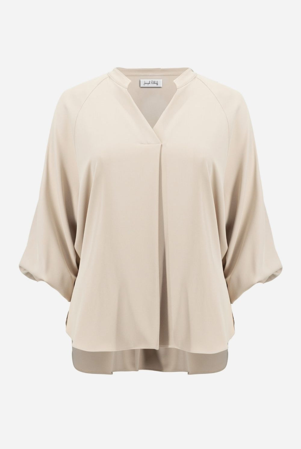 Joseph Ribkoff - Joseph Ribkoff Woven Twill Top | Parchment - Top - Silvermaple Boutique