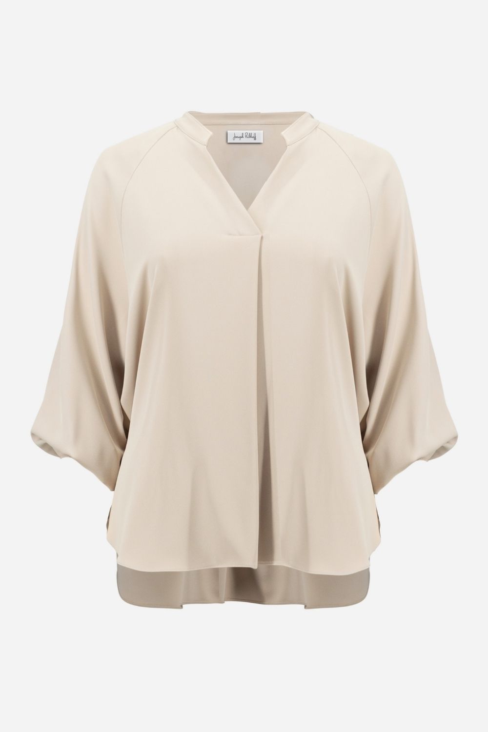 Joseph Ribkoff - Joseph Ribkoff Woven Twill Top | Parchment - Top - Silvermaple Boutique