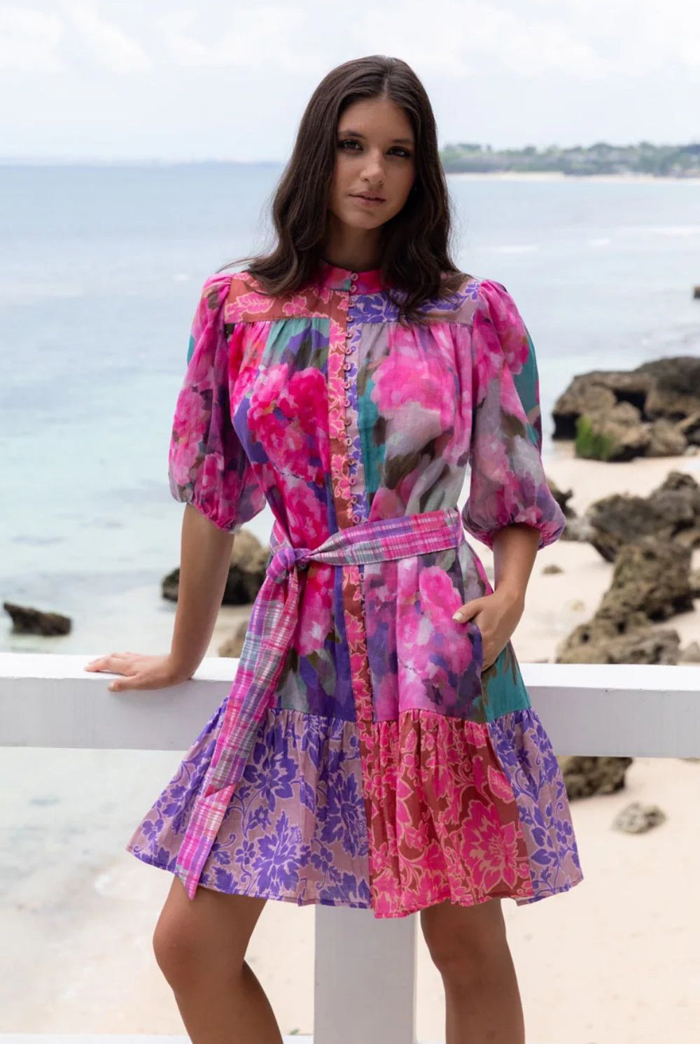 Kachel - Kachel Cynthia Dress | Pink Petal - Dress - Silvermaple Boutique