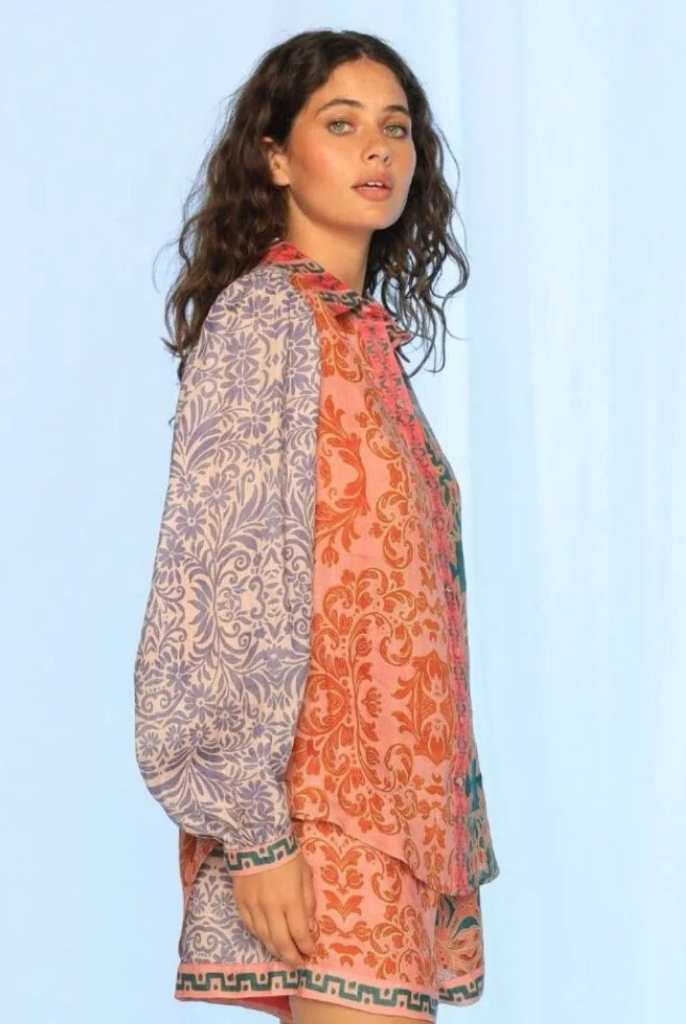 Kachel - Kachel Sammy Blouse | Boho Multi - Shirt - Silvermaple Boutique