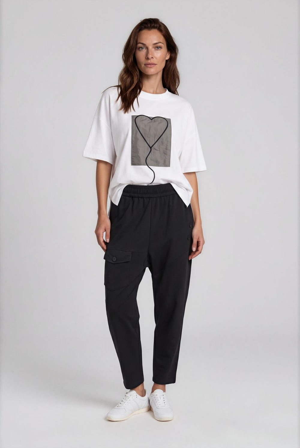 LYL - Love Stitch Tee | Cream - T-Shirt - Silvermaple Boutique