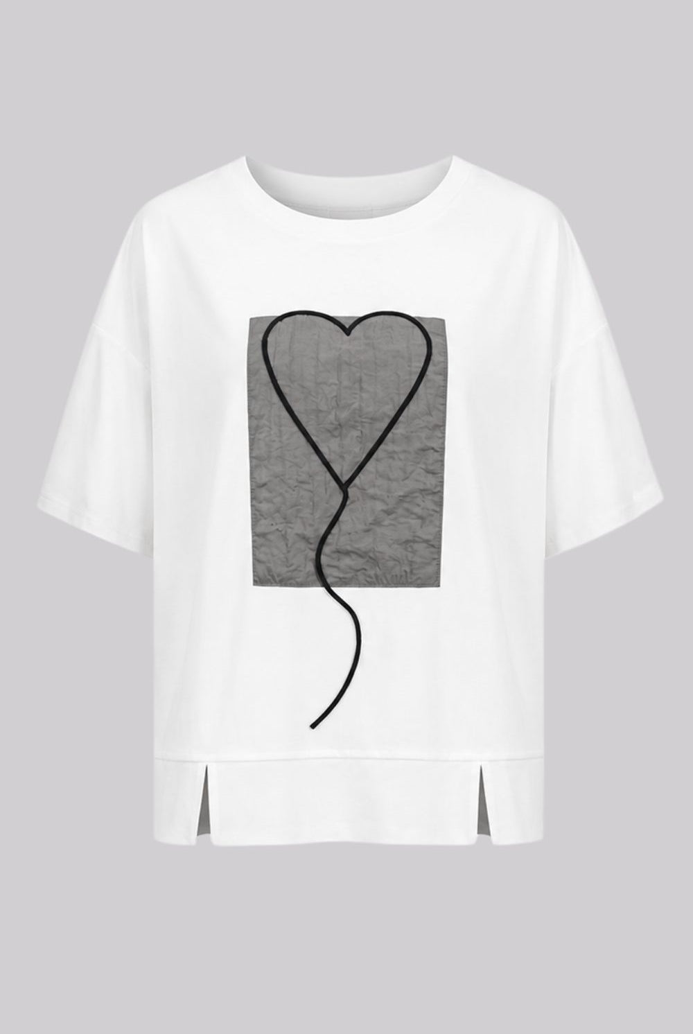 LYL - Love Stitch Tee | Cream - T-Shirt - Silvermaple Boutique