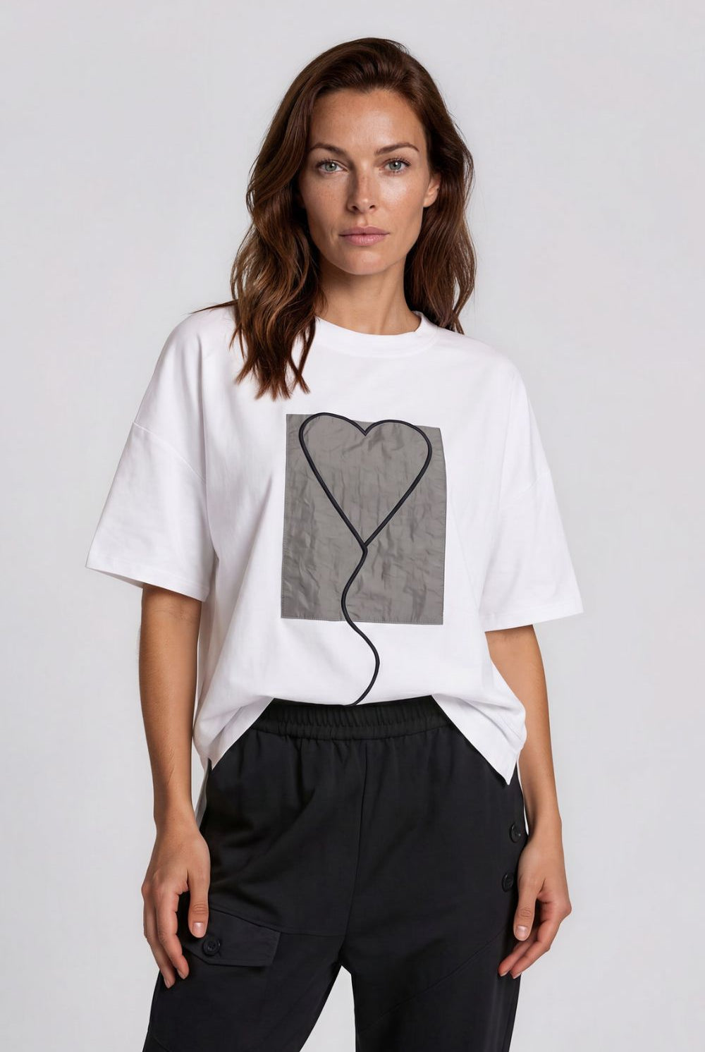 LYL - Love Stitch Tee | Cream - T-Shirt - Silvermaple Boutique