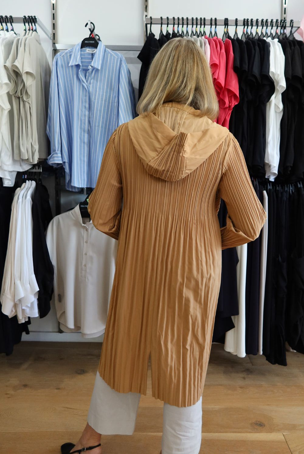 LYL - Sookie Pleat Jacket | Caramel - Jacket - Silvermaple Boutique