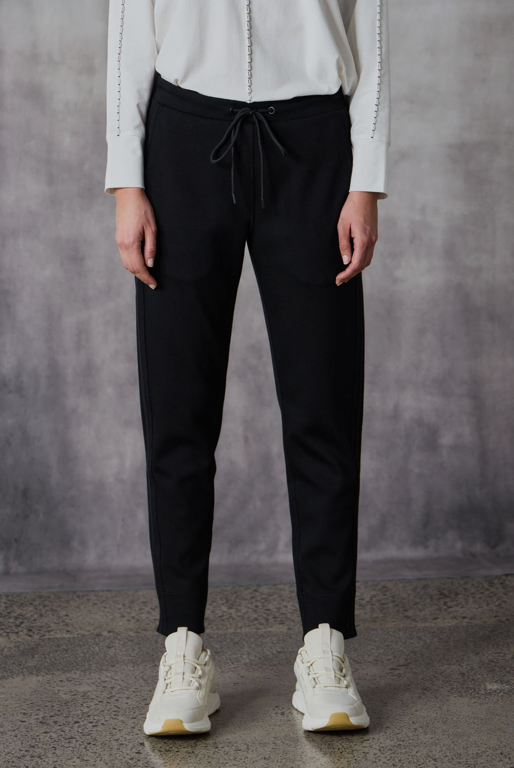 Lania The Label - Lania The Label Chiara Jogger | Black/Black - Pants - Silvermaple Boutique