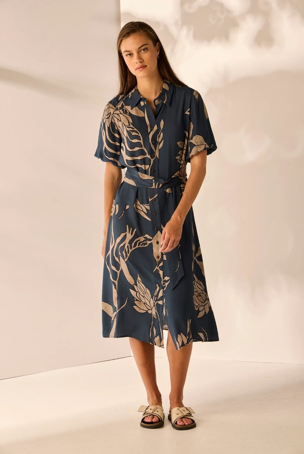 Lania The Label - Chino Dress | Steel - Dress - Silvermaple Boutique