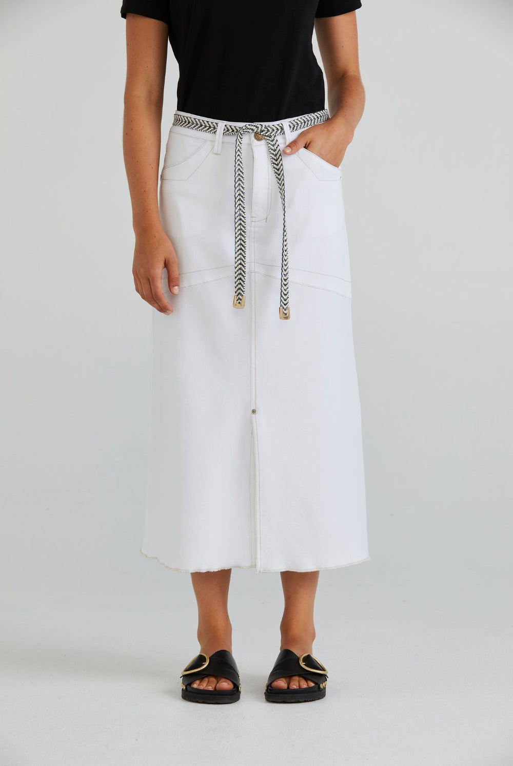 Lania The Label - Lania The Label Rhode Skirt | White - Skirt - Silvermaple Boutique