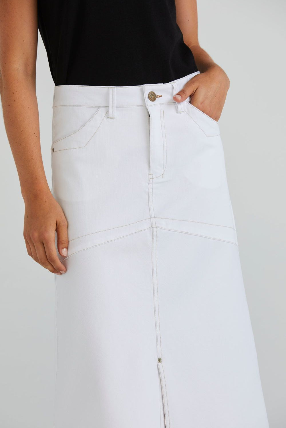 Lania The Label - Lania The Label Rhode Skirt | White - Skirt - Silvermaple Boutique