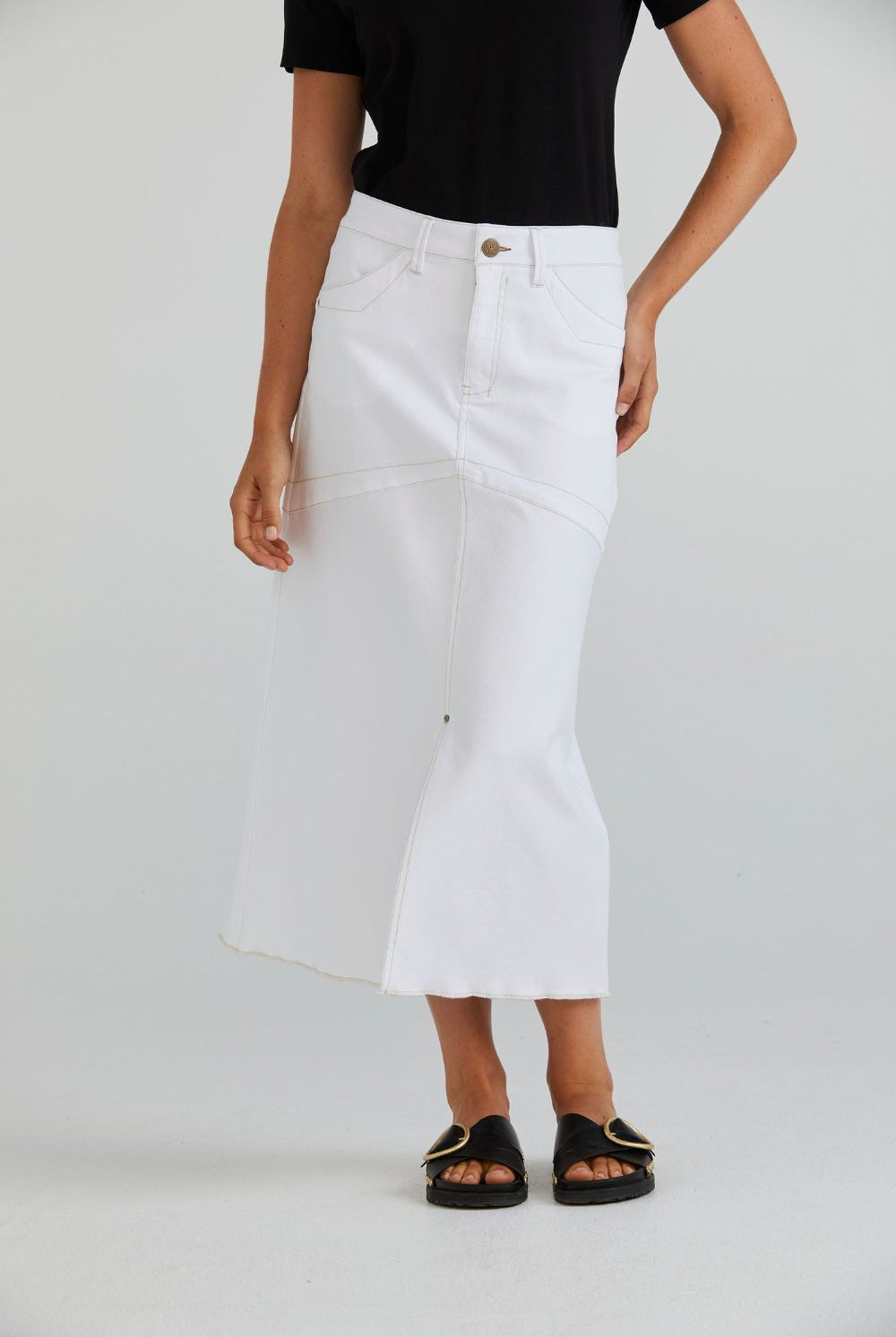 Lania The Label - Lania The Label Rhode Skirt | White - Skirt - Silvermaple Boutique
