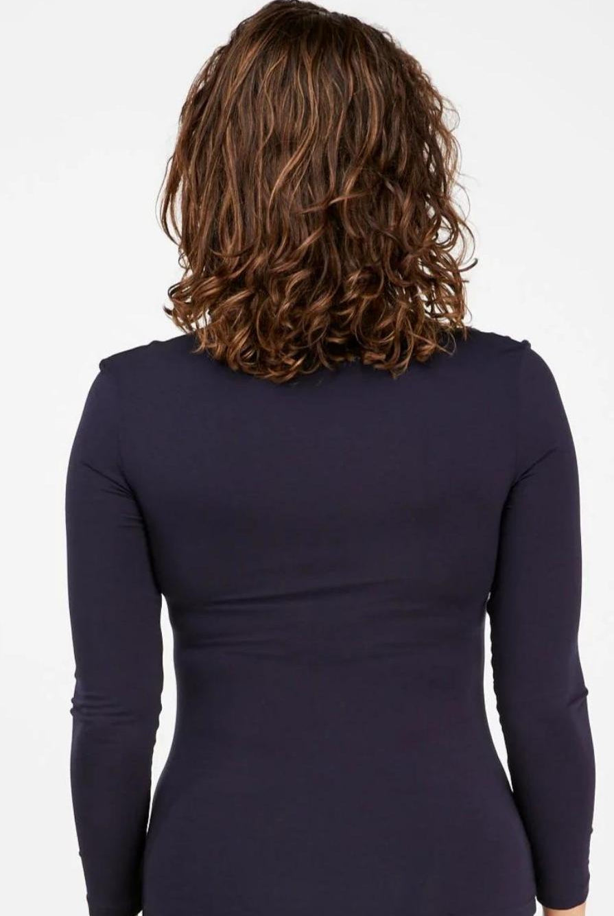 Tani - Long Sleeve Scoop Top - Top - Silvermaple Boutique