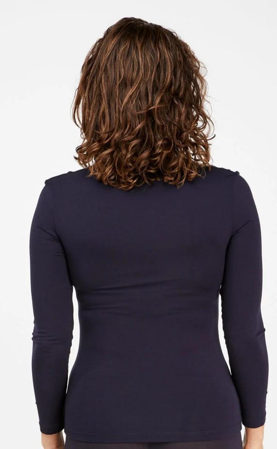 Tani - Long Sleeve Scoop Top - Top - Silvermaple Boutique