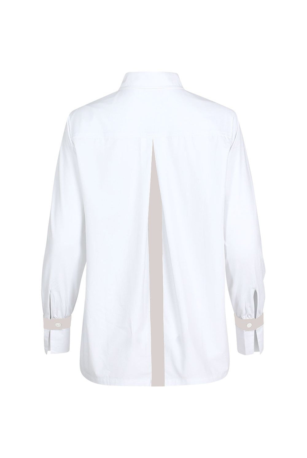 Madly Sweetly - Mixed Media Shirt | White - Shirt - Silvermaple Boutique