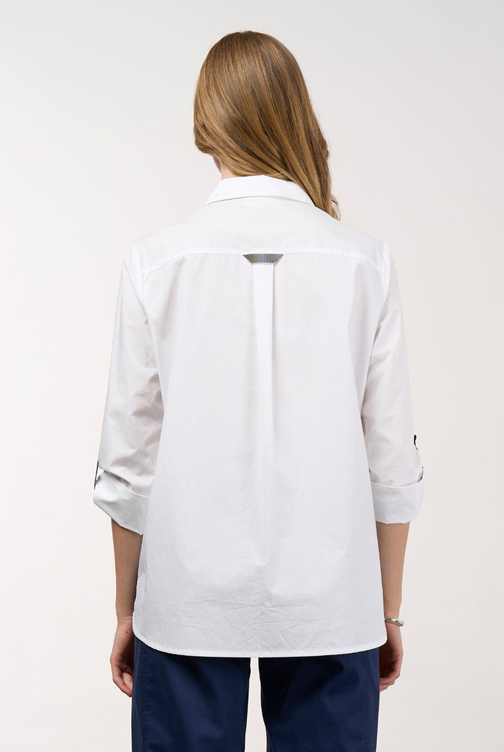 Madly Sweetly - Madly Sweetly Mixed Media Shirt | White - Shirt - Silvermaple Boutique