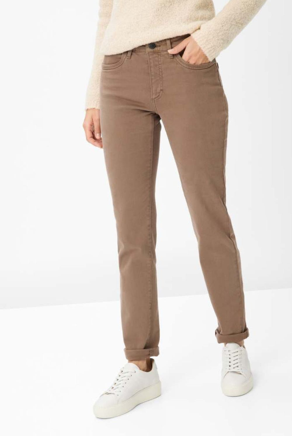Brax - Mary 5 Pocket Jean | Chocolate Chip - Jeans - Silvermaple Boutique