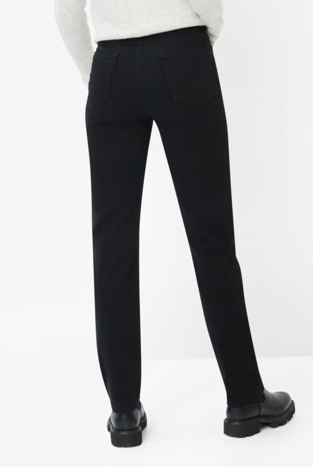 Brax - Mary 5 Pocket Jean | Clean Black Black - Jeans - Silvermaple Boutique