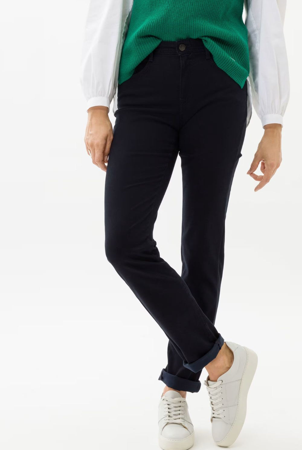 Brax - Mary 5 Pocket Jeans | Navy - Jeans - Silvermaple Boutique