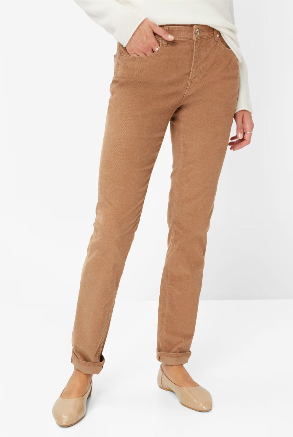 Brax - Mary Corduroy Jeans | Vikunja - Jeans - Silvermaple Boutique