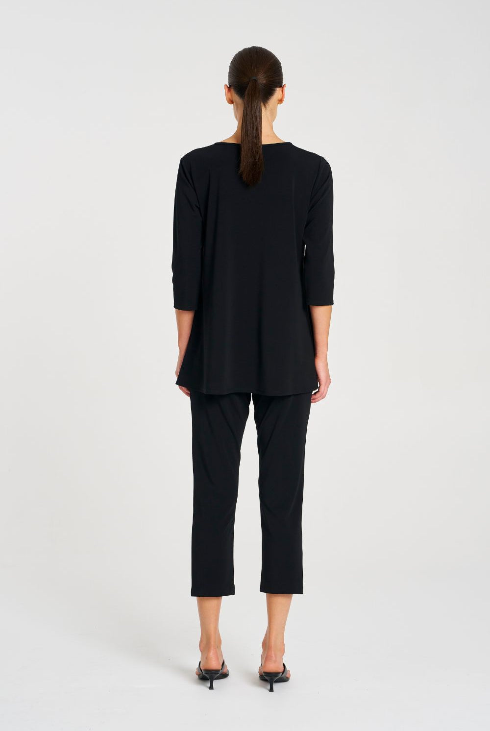 Mela Purdie - Mela Purdie Ankle Pant | Black - Pants - Silvermaple Boutique