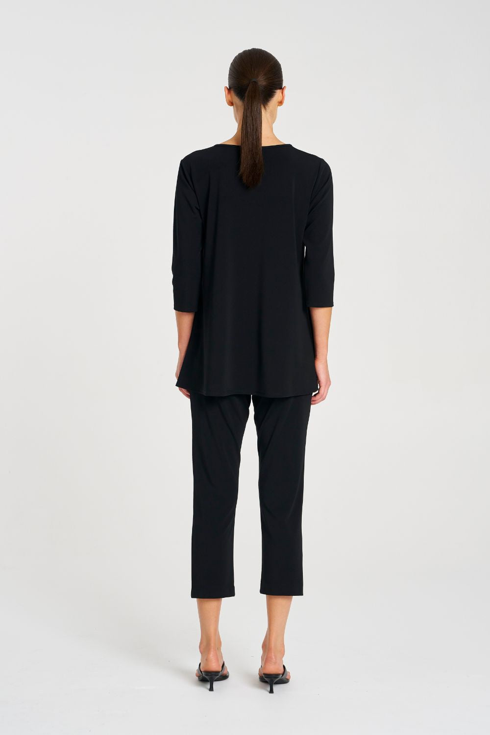 Mela Purdie - Mela Purdie Ankle Pant | Black - Pants - Silvermaple Boutique