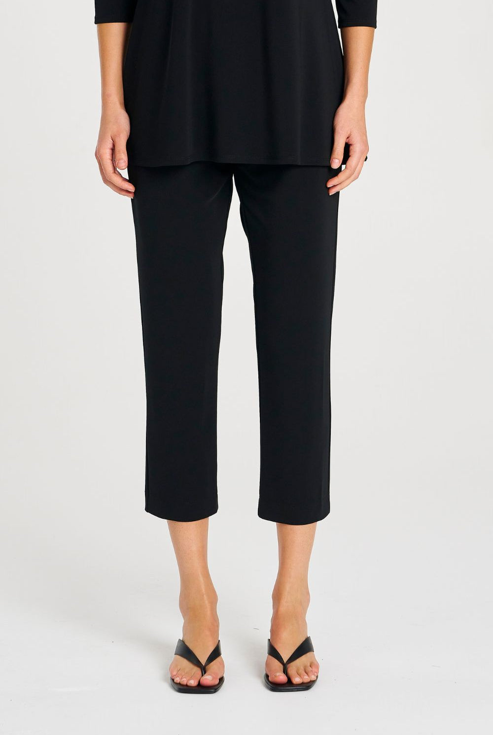 Mela Purdie - Mela Purdie Ankle Pant | Black - Pants - Silvermaple Boutique