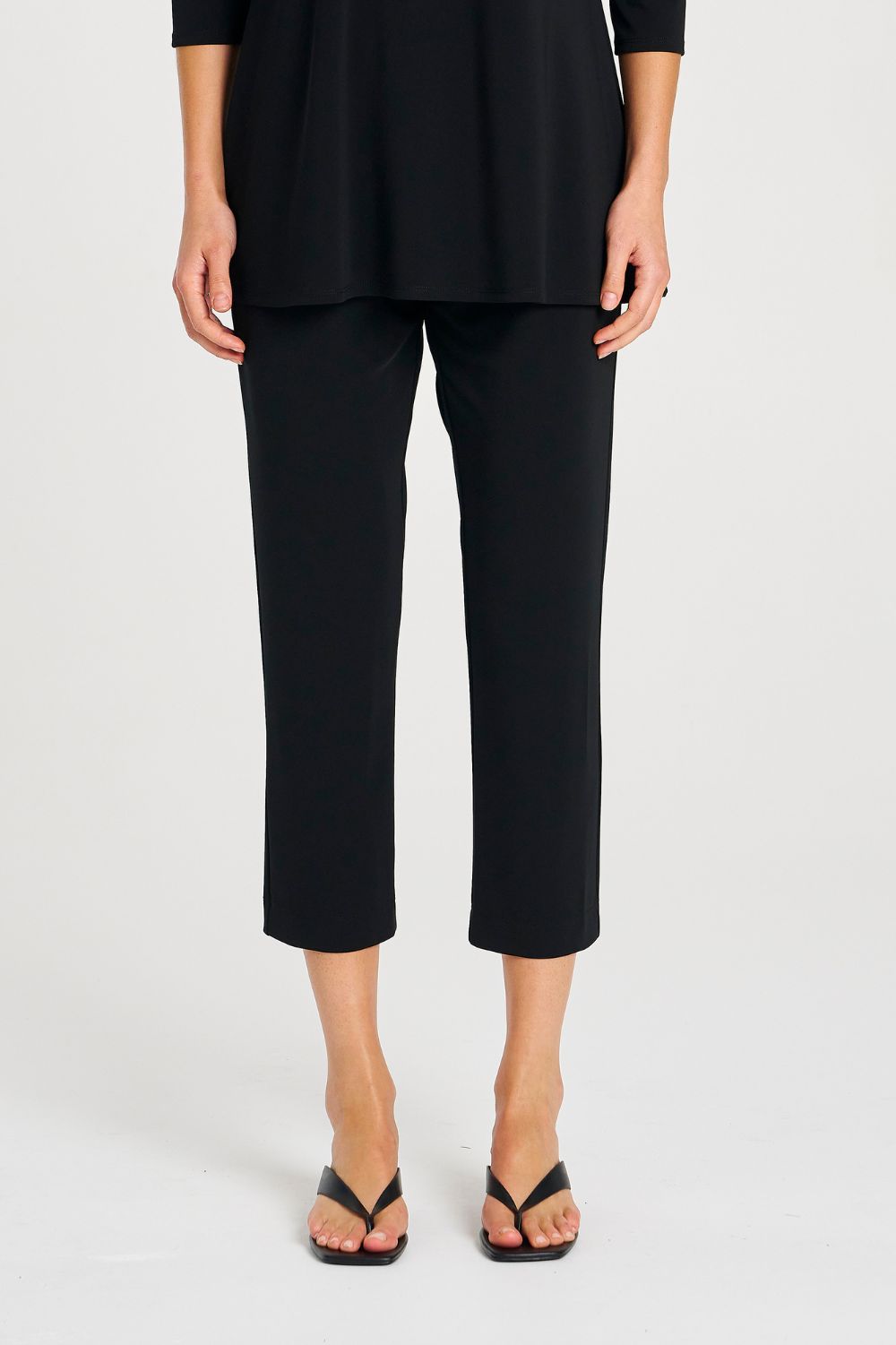 Mela Purdie - Mela Purdie Ankle Pant | Black - Pants - Silvermaple Boutique