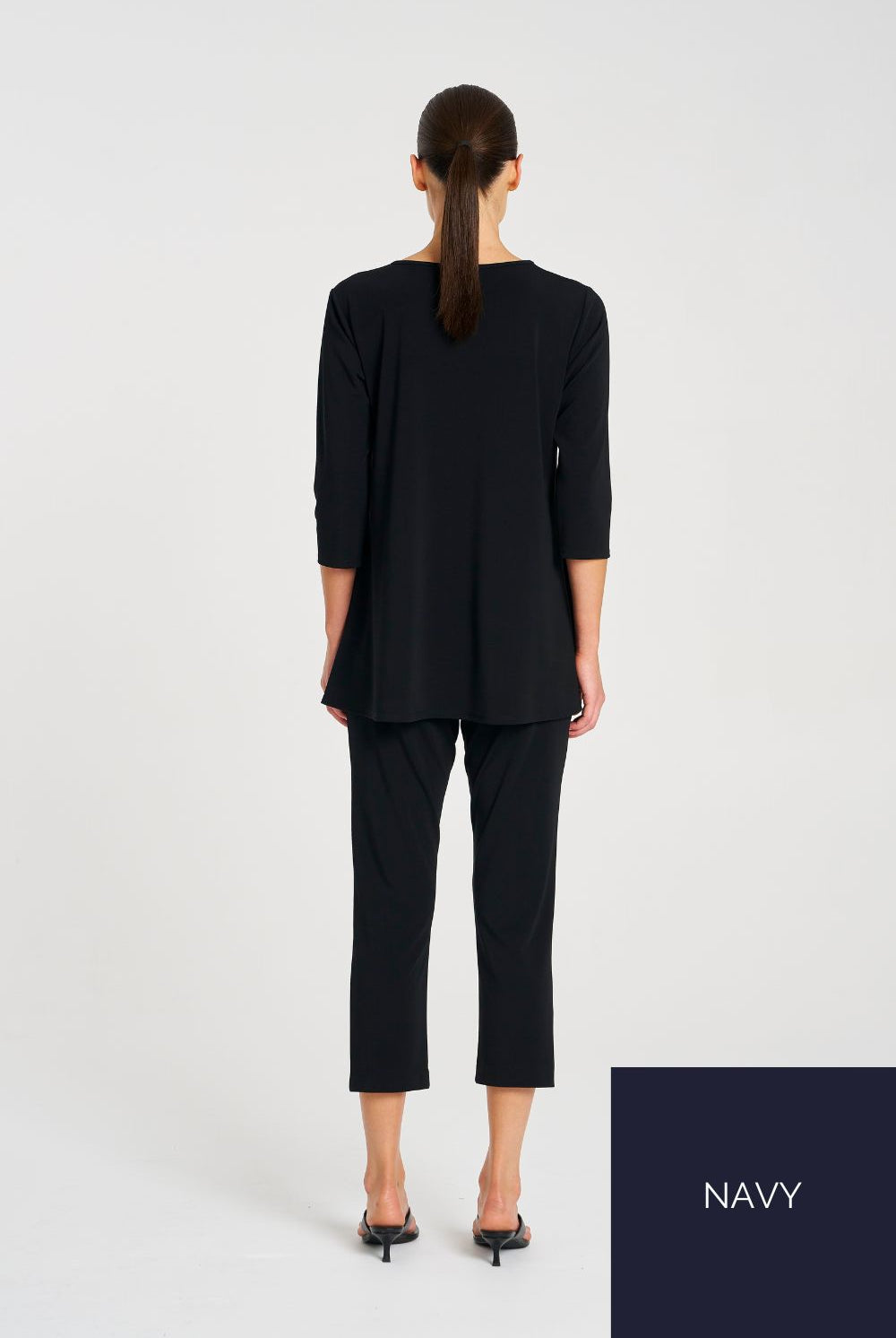 Mela Purdie - Mela Purdie Ankle Pant | Navy - Pants - Silvermaple Boutique