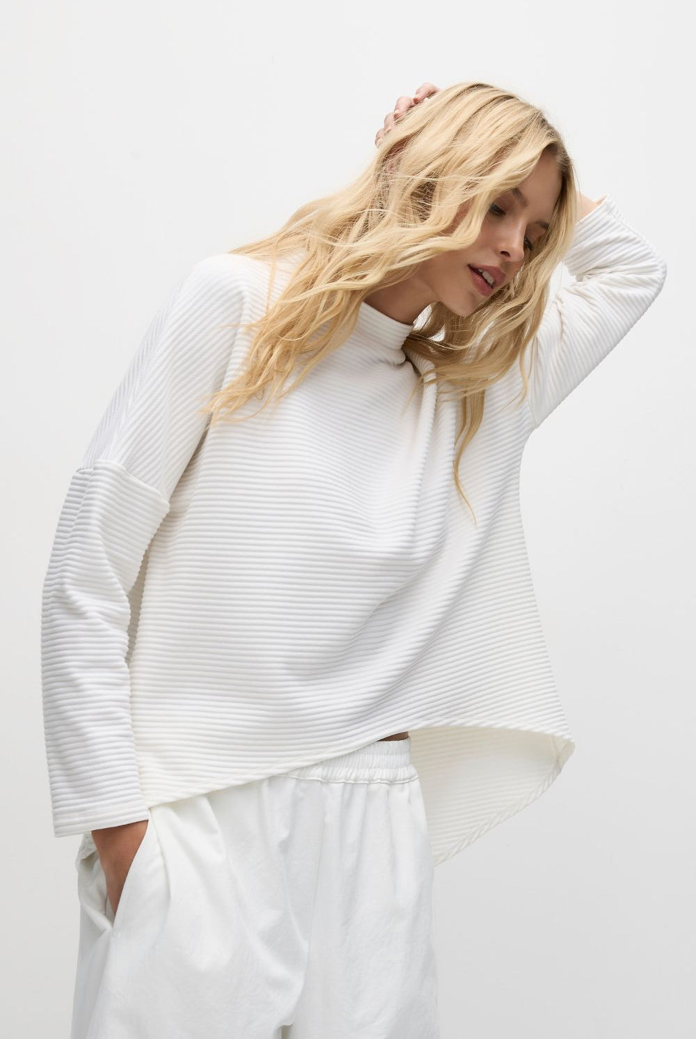 Mela Purdie - Arc Sweater | Cream - Jumper - Silvermaple Boutique