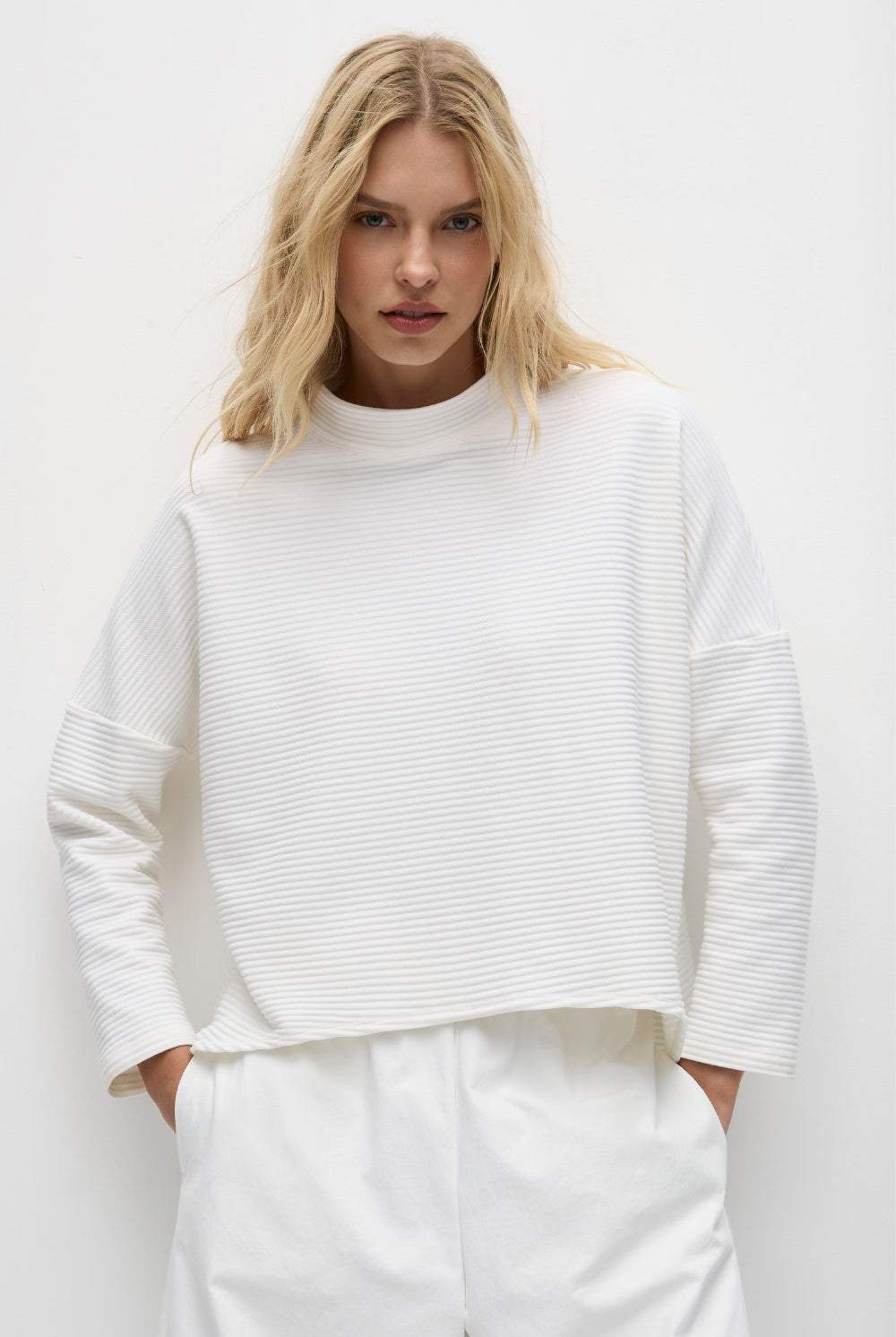 Mela Purdie - Arc Sweater | Cream - Jumper - Silvermaple Boutique