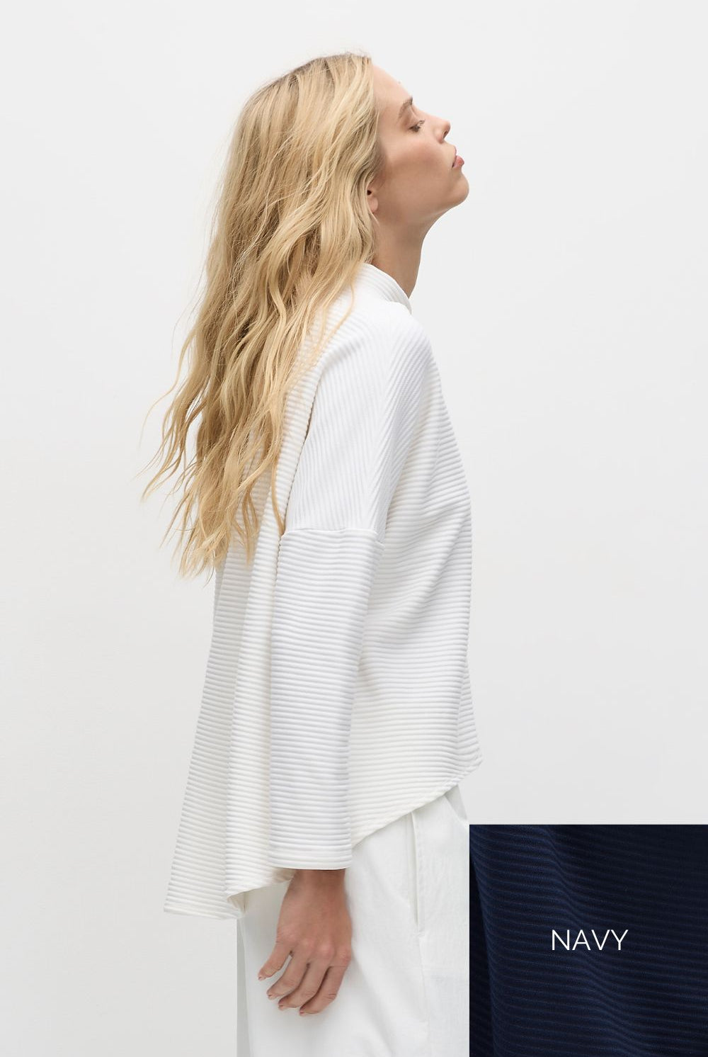 Mela Purdie - Arc Sweater | Navy - Jumper - Silvermaple Boutique