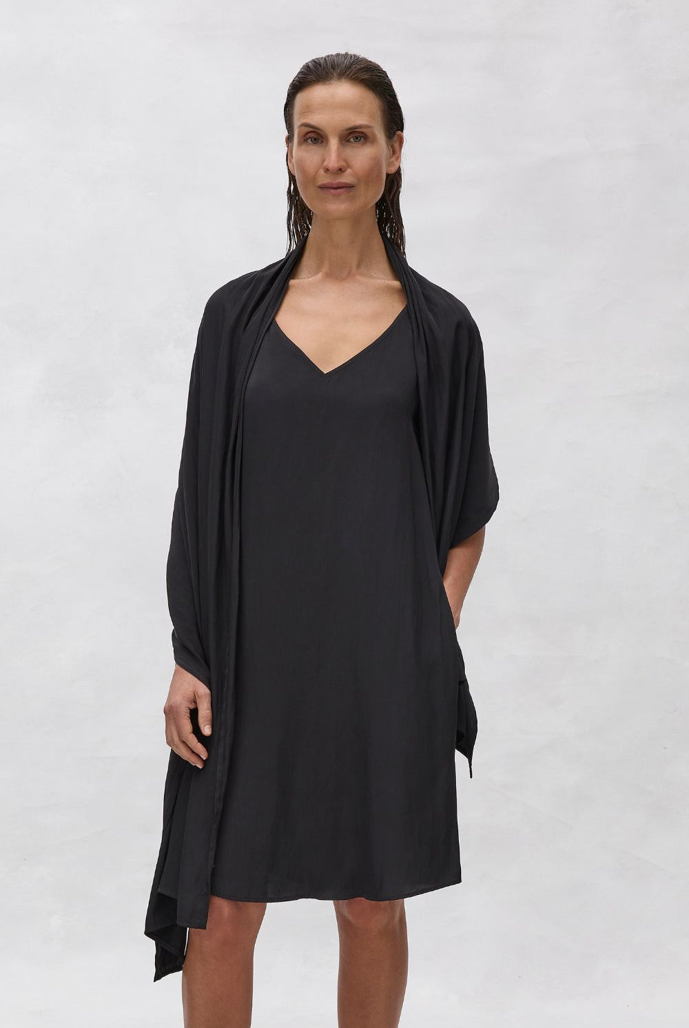 Mela Purdie - Breeze Wrap | Black - Wrap - Silvermaple Boutique