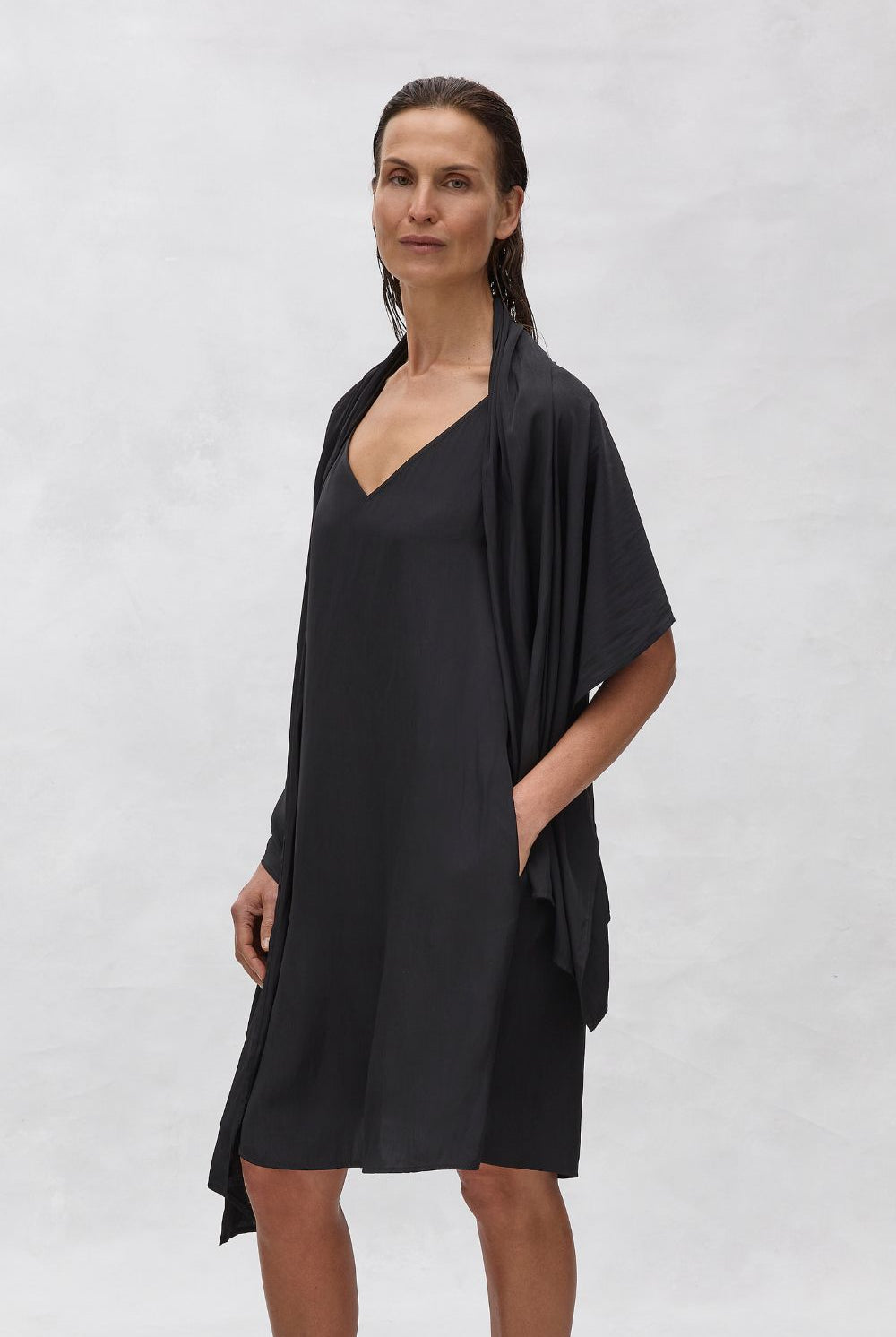 Mela Purdie - Breeze Wrap | Black - Wrap - Silvermaple Boutique