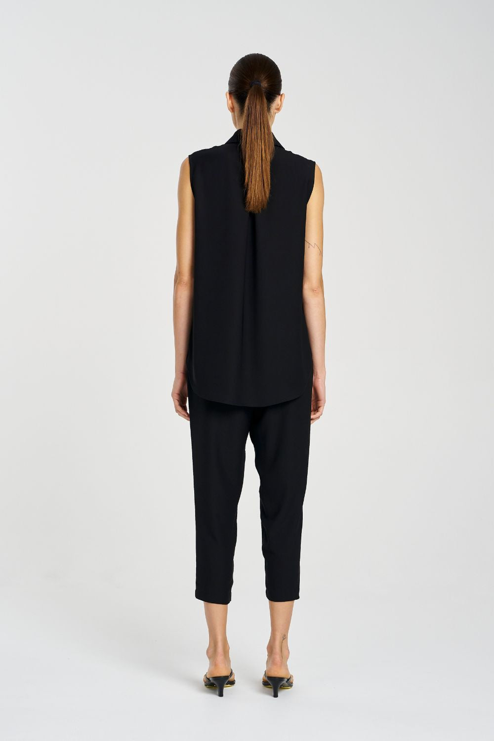 Mela Purdie - Pre Order Capri Pant | Black - Pants - Silvermaple Boutique